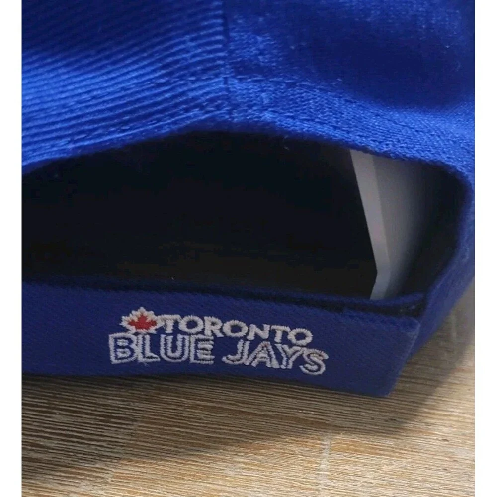 Toronto Blue Jays `47 Brand MVP Hat Royal Blue Logo On Strap MLB Baseball Cap